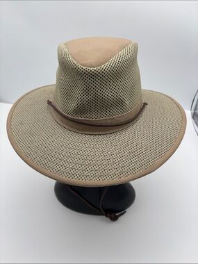 Henschel Hat Co H1H Tan Pathfinder Breezer Hat Size Small BLEMISH